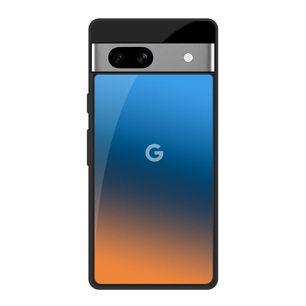 Sunset Of Ocean Google Pixel 7A Glass Back Cover Online