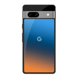 Sunset Of Ocean Google Pixel 7A Glass Back Cover Online