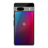 Magical Color Shade Google Pixel 7A Glass Back Cover Online
