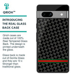 Branded Texture Glass Case for Google Pixel 7A
