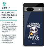 Struggling Panda Glass Case for Google Pixel 7A
