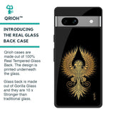 Mythical Phoenix Art Glass Case for Google Pixel 7A