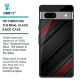 Modern Abstract Glass Case for Google Pixel 7A