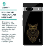 Golden Owl Glass Case for Google Pixel 7A