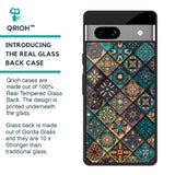 Retro Art Glass Case for Google Pixel 7A