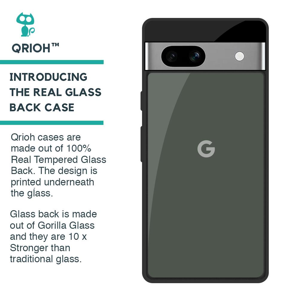 Charcoal Glass Case for Google Pixel 7A