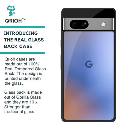 Blue Aura Glass Case for Google Pixel 7A