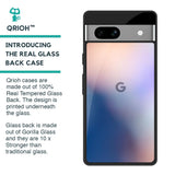 Blue Mauve Gradient Glass Case for Google Pixel 7A