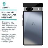 Space Grey Gradient Glass Case for Google Pixel 7A