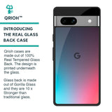 Rainbow Laser Glass Case for Google Pixel 7A