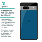 Cobalt Blue Glass Case for Google Pixel 7A