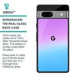 Unicorn Pattern Glass Case for Google Pixel 7A