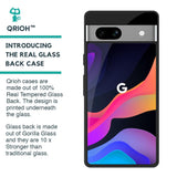 Colorful Fluid Glass Case for Google Pixel 7A