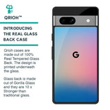 Blue & Pink Ombre Glass case for Google Pixel 7A