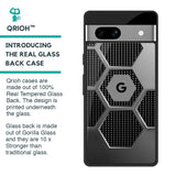 Hexagon Style Glass Case For Google Pixel 7A