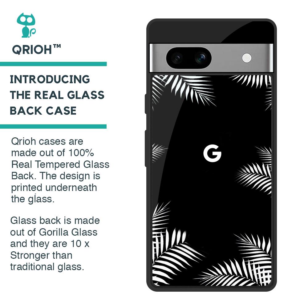 Zealand Fern Design Glass Case For Google Pixel 7A