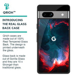 Brush Art Glass Case For Google Pixel 7A