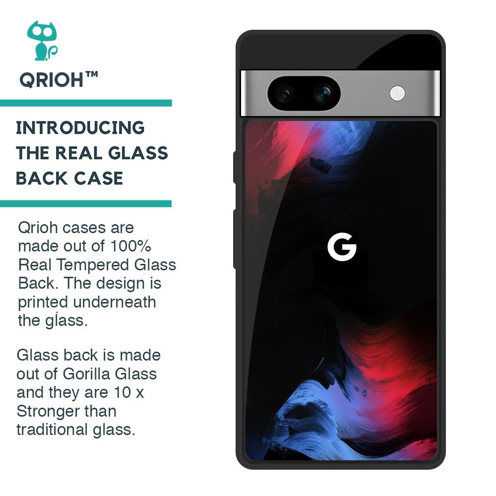 Fine Art Wave Glass Case for Google Pixel 7A