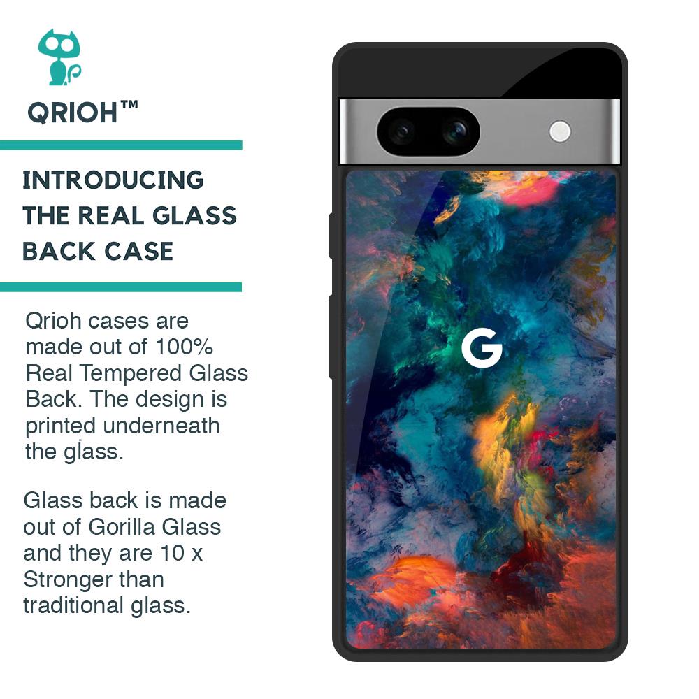 Colored Storm Glass Case for Google Pixel 7A