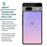 Lavender Gradient Glass Case for Google Pixel 7A
