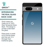 Deep Sea Space Glass Case for Google Pixel 7A