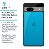 Blue Aqua Glass Case for Google Pixel 7A