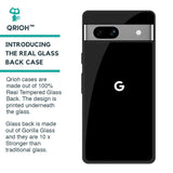 Jet Black Glass Case for Google Pixel 7A