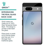 Light Sky Texture Glass Case for Google Pixel 7A