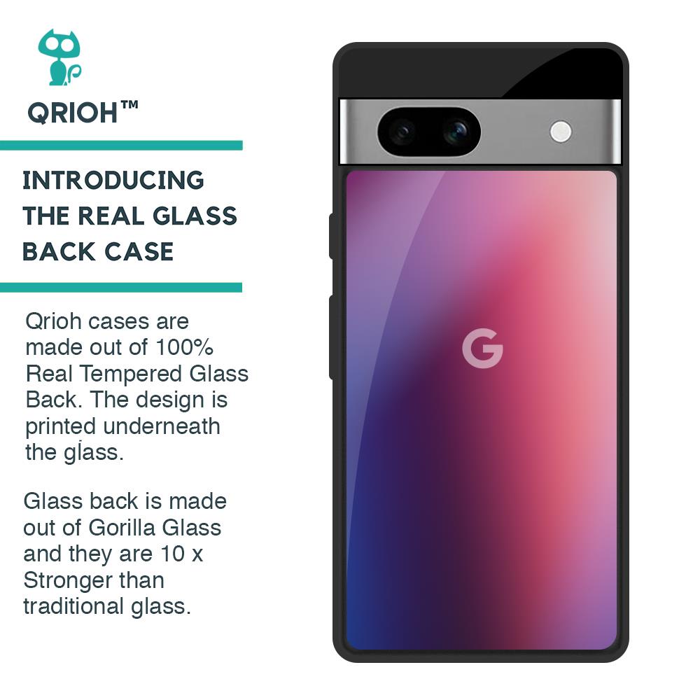 Multi Shaded Gradient Glass Case for Google Pixel 7A