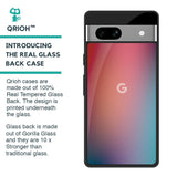 Dusty Multi Gradient Glass Case for Google Pixel 7A