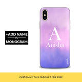 Purple Gradient Customized Phone Cover