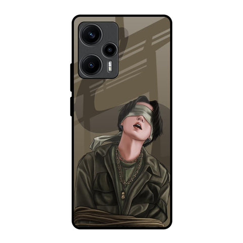 Blind Fold Poco F5 5G Glass Back Cover Online