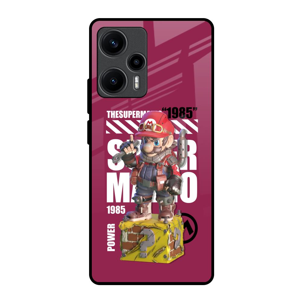Gangster Hero Poco F5 5G Glass Back Cover Online