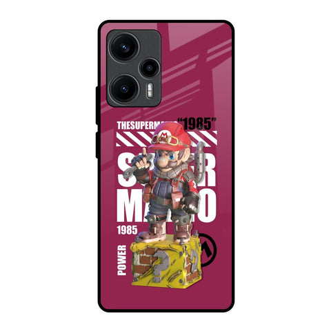 Gangster Hero Poco F5 5G Glass Back Cover Online