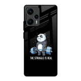 Real Struggle Poco F5 5G Glass Back Cover Online