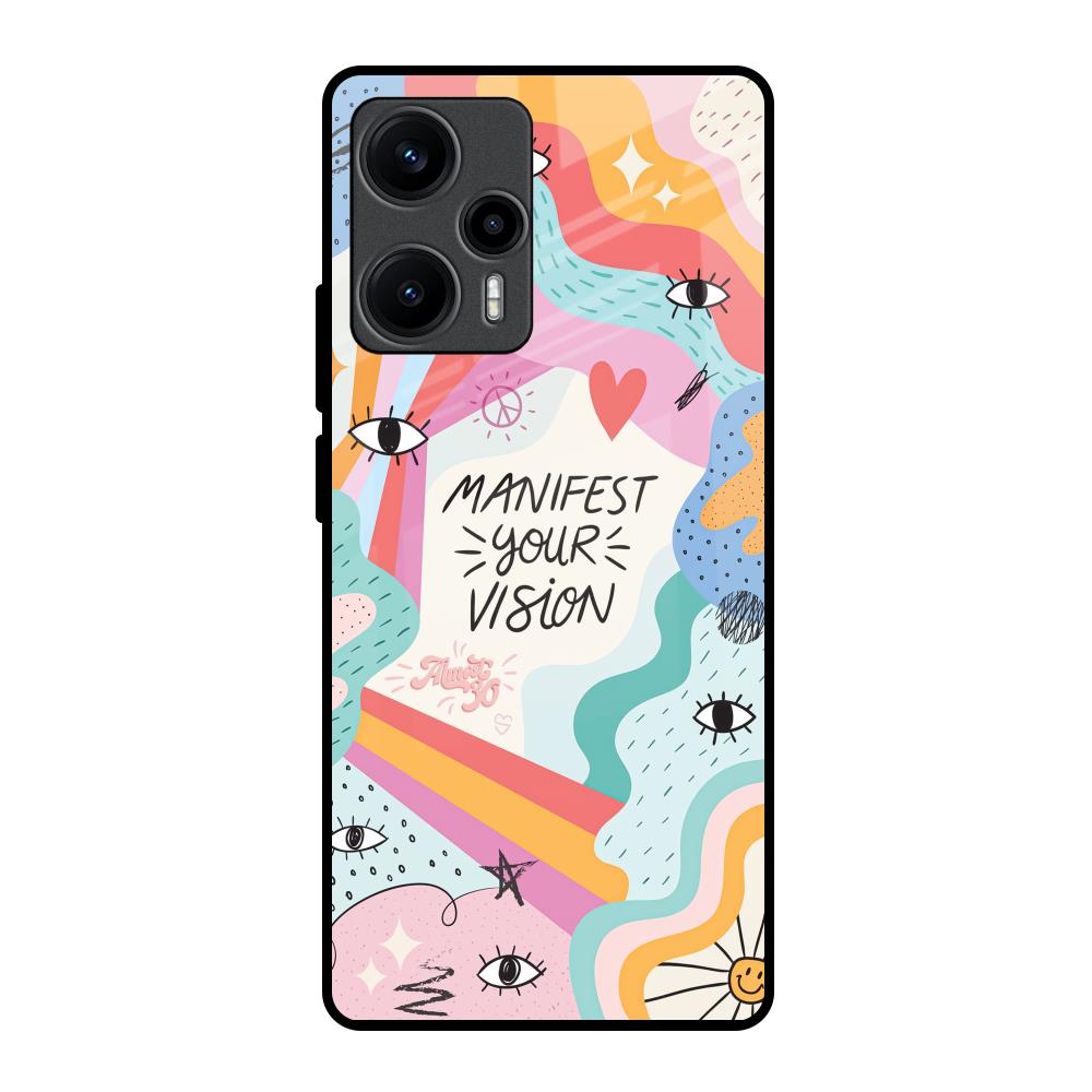 Vision Manifest Poco F5 5G Glass Back Cover Online