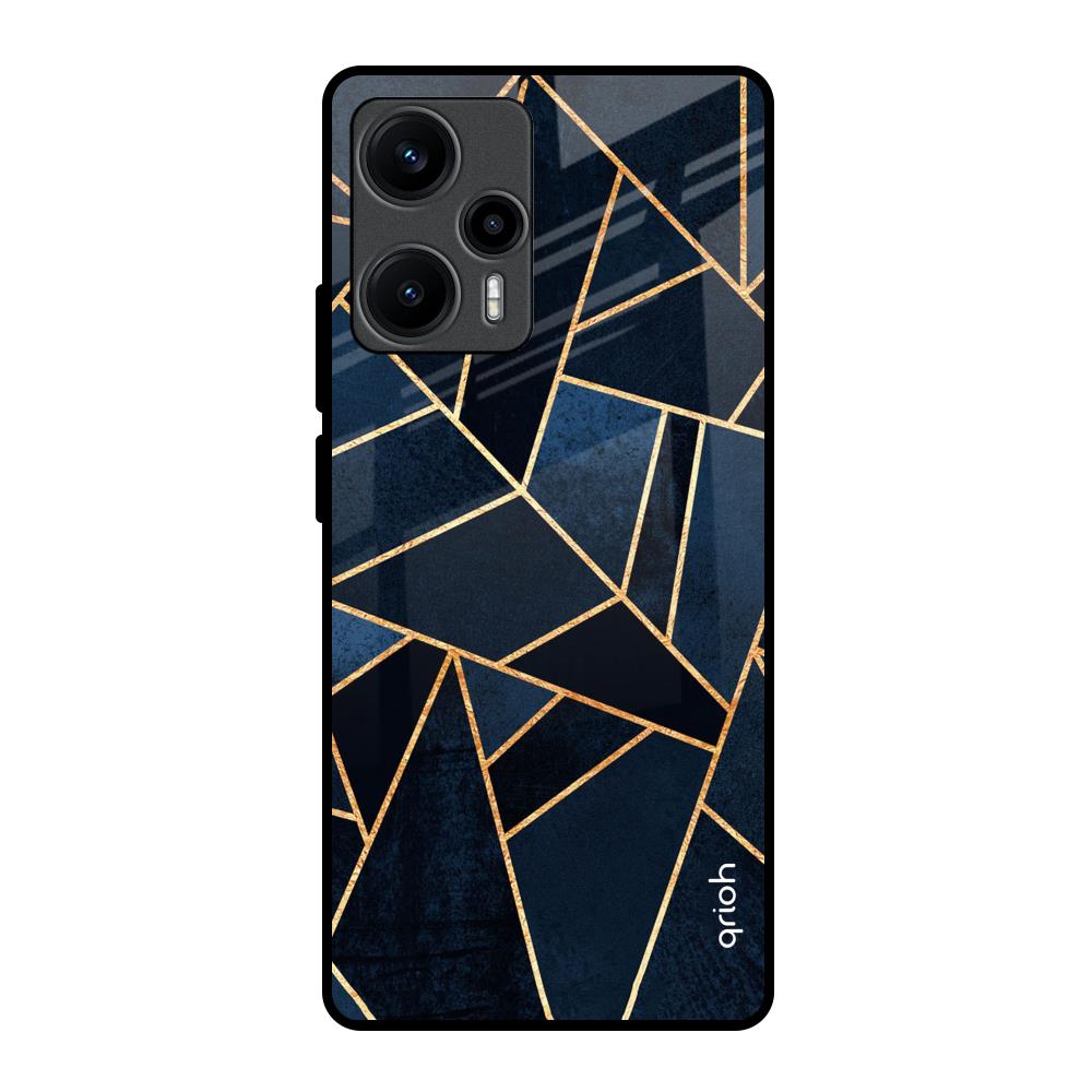 Abstract Tiles Poco F5 5G Glass Back Cover Online