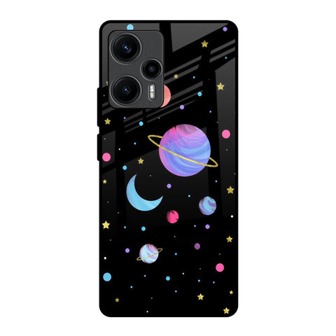 Planet Play Poco F5 5G Glass Back Cover Online