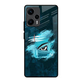 Power Of Trinetra Poco F5 5G Glass Back Cover Online