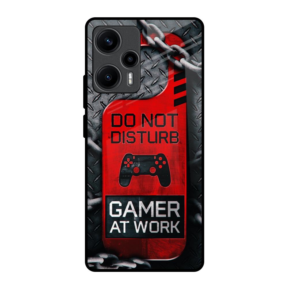 Do No Disturb Poco F5 5G Glass Back Cover Online