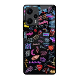 Accept The Mystery Poco F5 5G Glass Back Cover Online