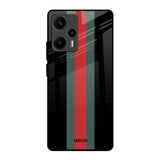 Vertical Stripes Poco F5 5G Glass Back Cover Online