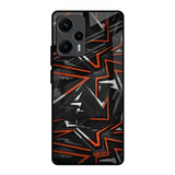 Vector Art Poco F5 5G Glass Back Cover Online