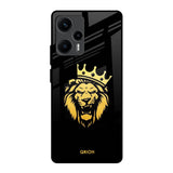 Lion The King Poco F5 5G Glass Back Cover Online