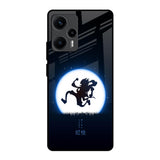 Luffy Nika Poco F5 5G Glass Back Cover Online