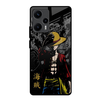 Dark Luffy Poco F5 5G Glass Back Cover Online