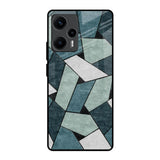Abstact Tiles Poco F5 5G Glass Back Cover Online