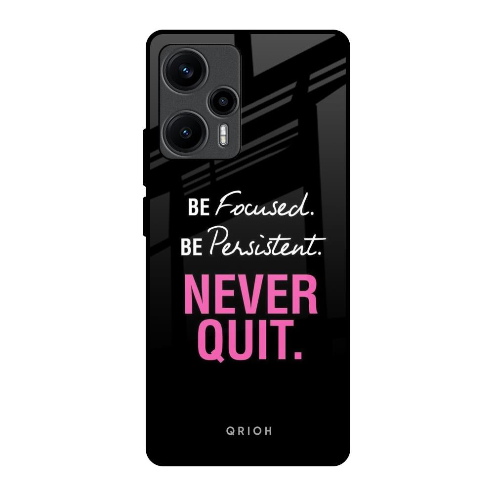 Be Focused Poco F5 5G Glass Back Cover Online
