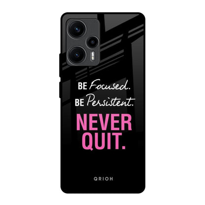 Be Focused Poco F5 5G Glass Back Cover Online