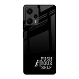 Push Your Self Poco F5 5G Glass Back Cover Online